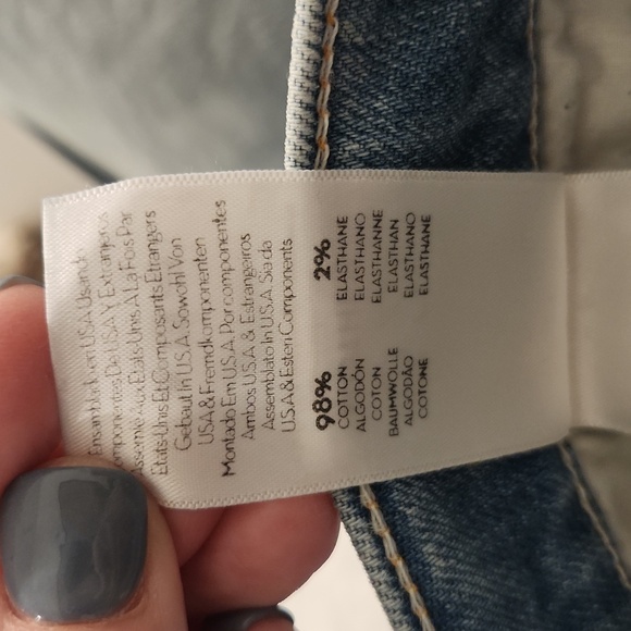 MOTHER The Stunner Ankle Chew in Walking On water jeans size 32! - Picture 5 of 14